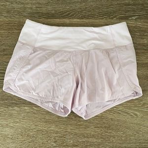 Lulu Lemon 4” seam running shorts Size 4